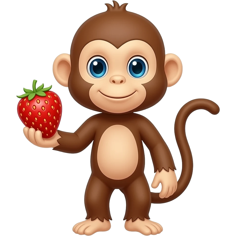 🐵🍓 emoji