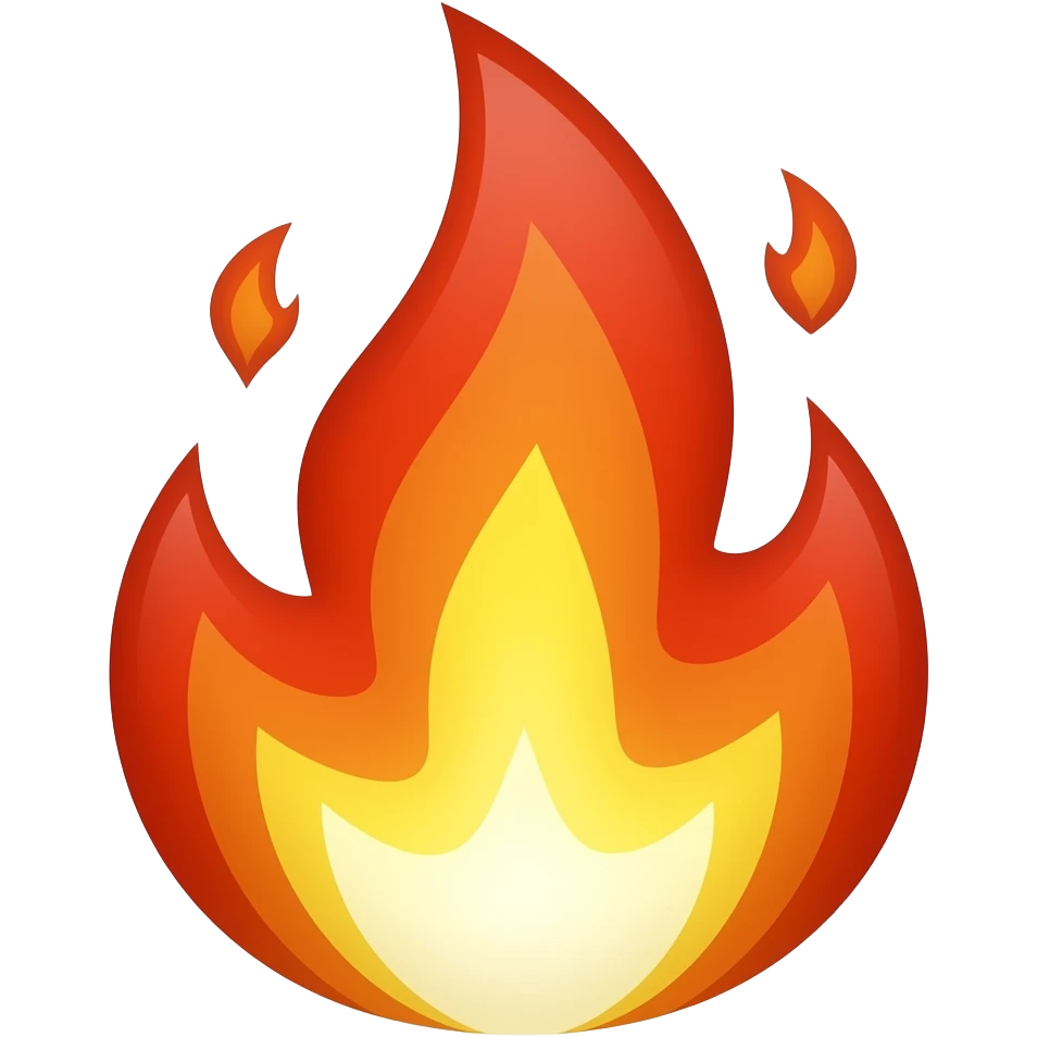 Firn or fire emoji
