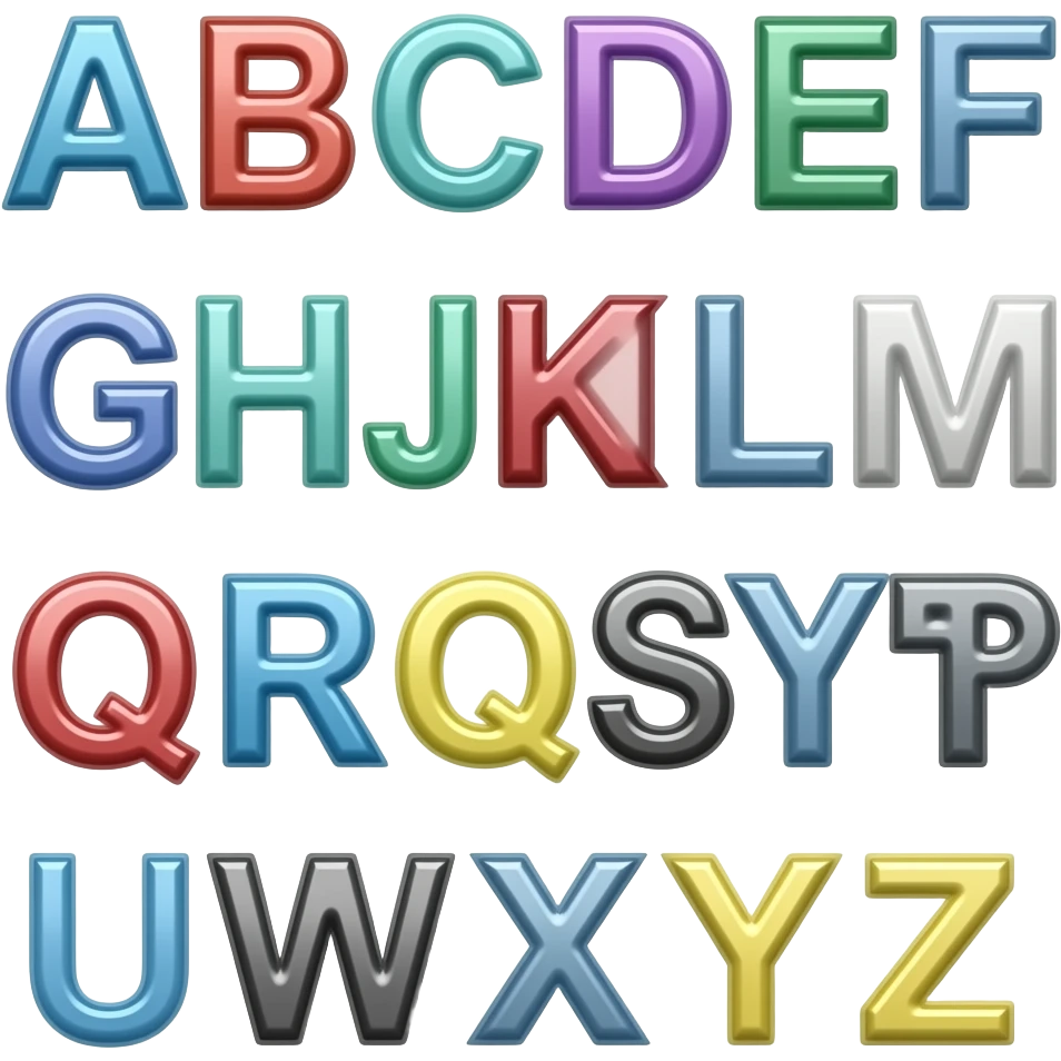 Alphabet emoji