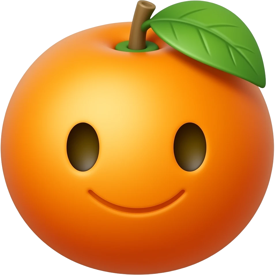 Orange emoji