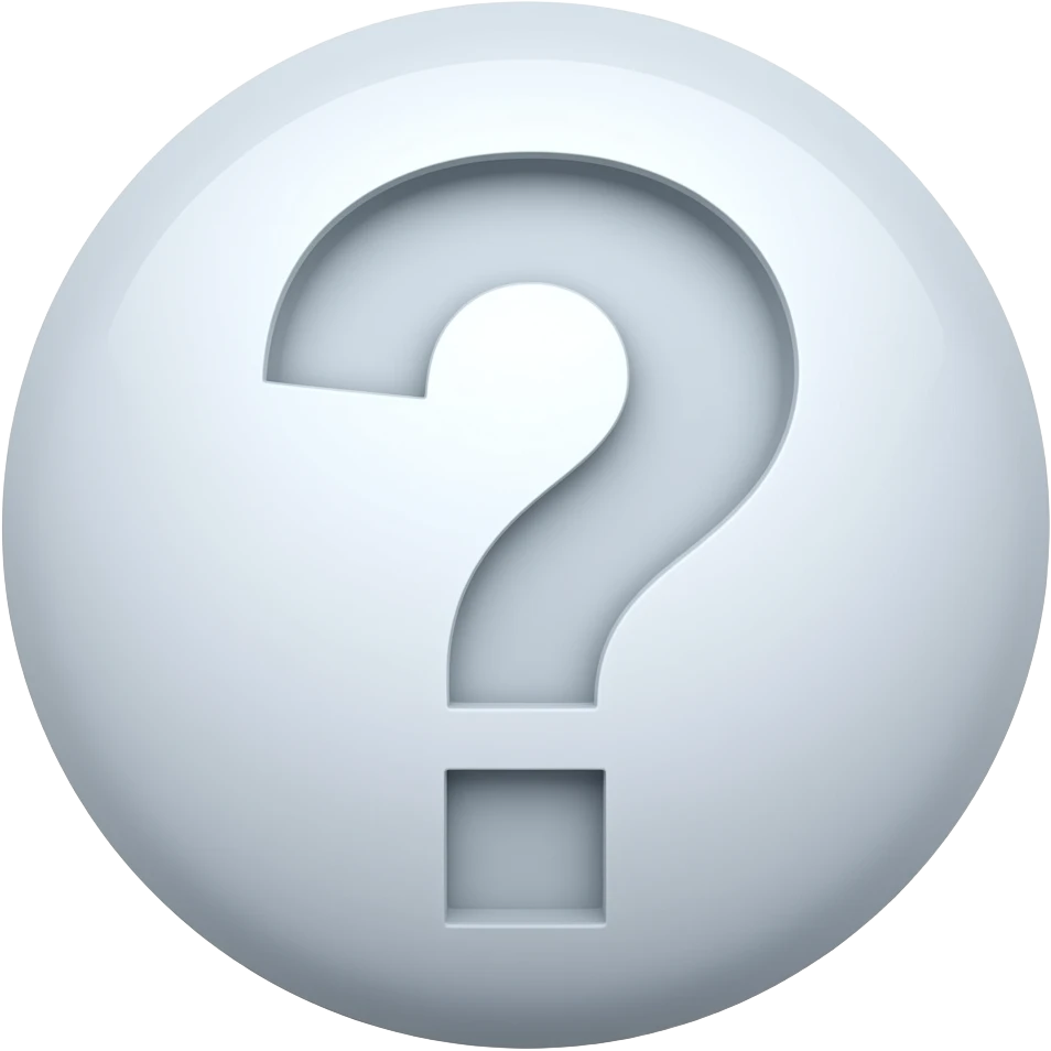 Signo de interrogación emoji