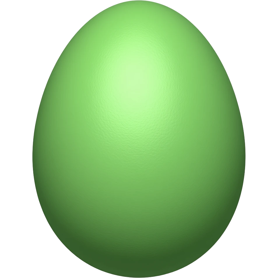 Egg is 🟢 emoji