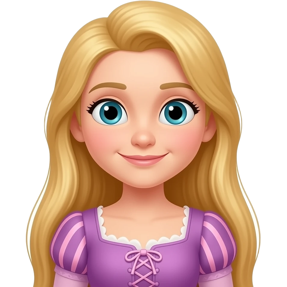 Rapunzel emoji