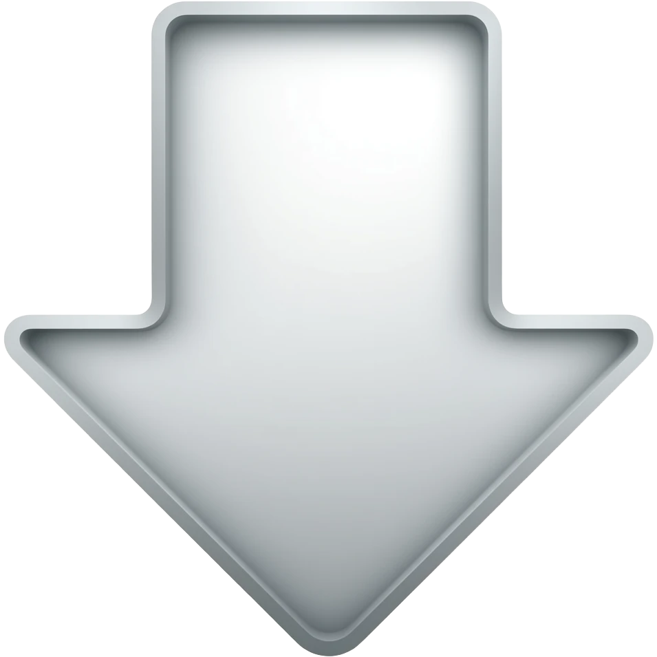 fleche en bas emoji