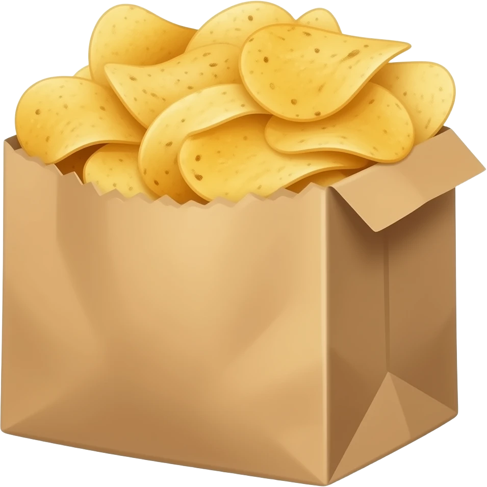 chips snack emoji