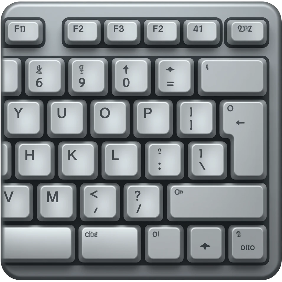 a full sized Keyboard for computer emoji
