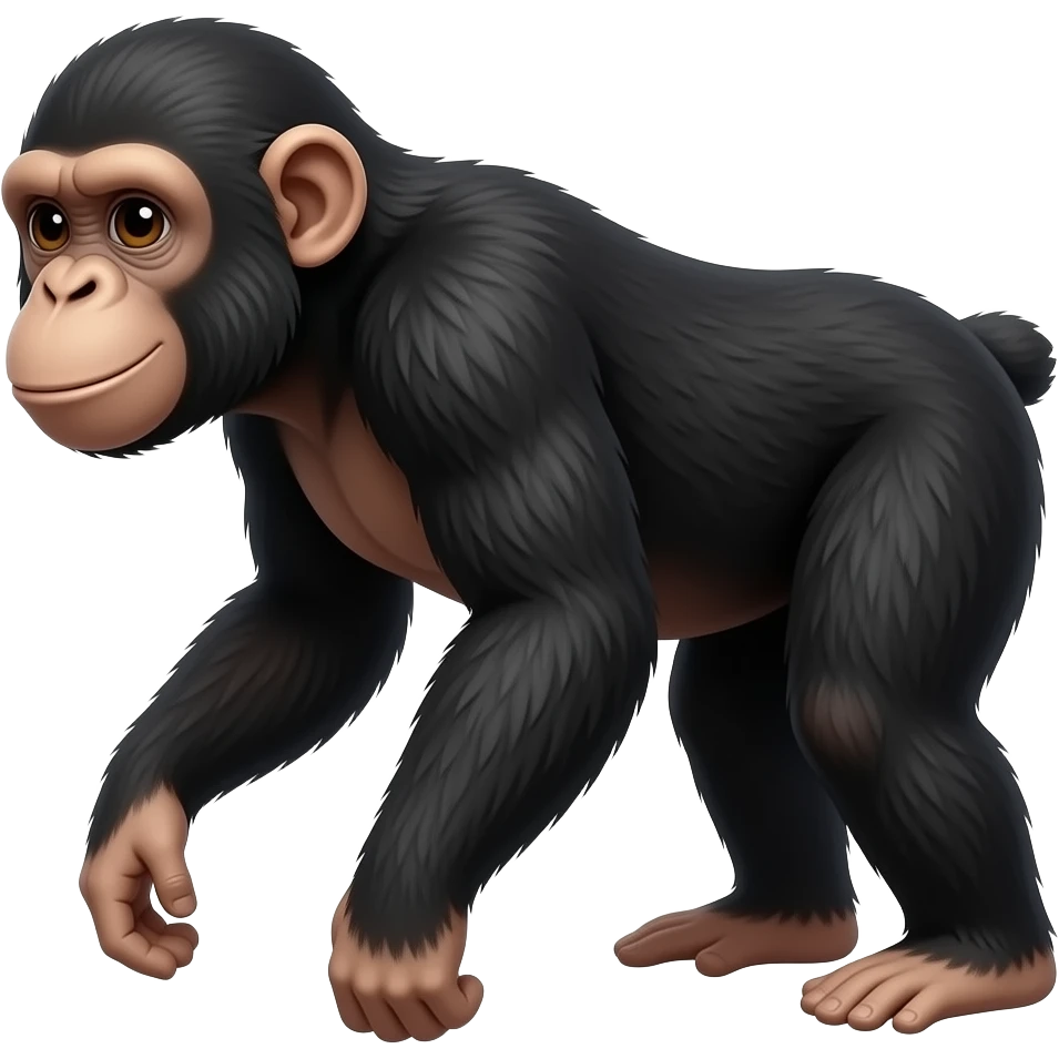 Chimpanzee emoji