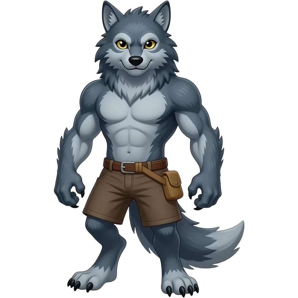 Werewolf emoji