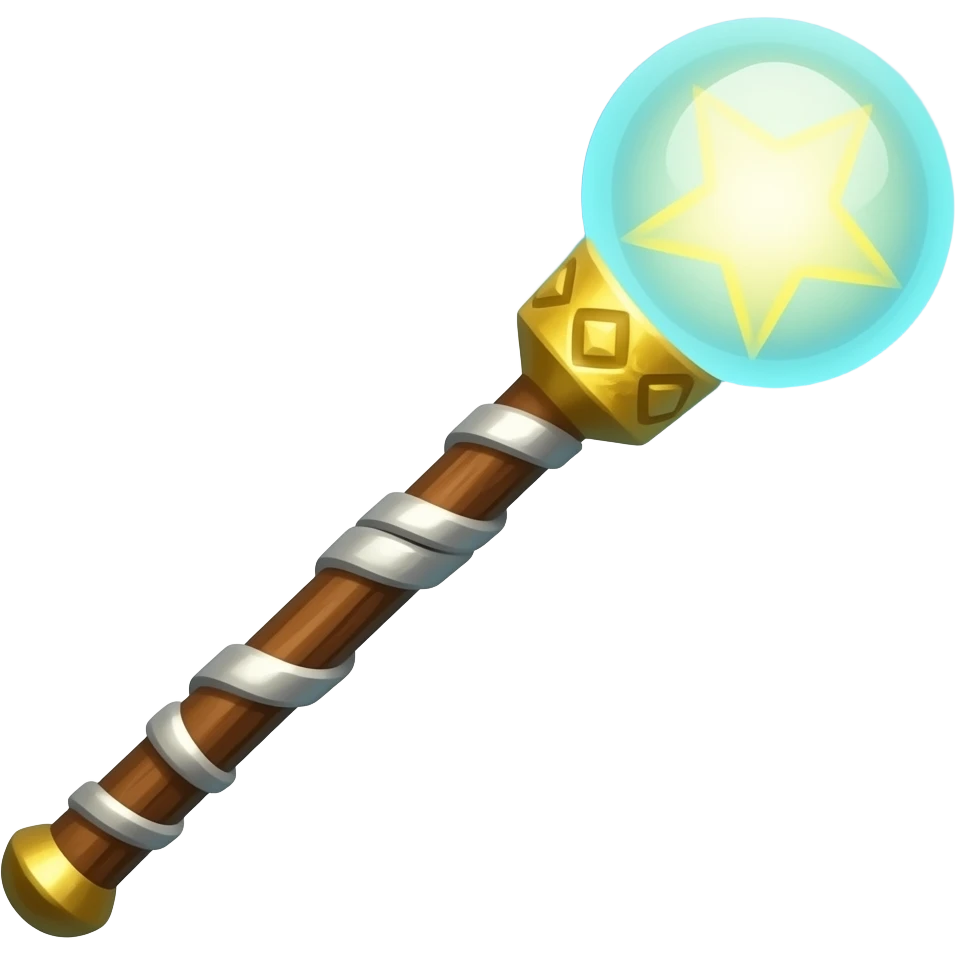 Magic stick emoji