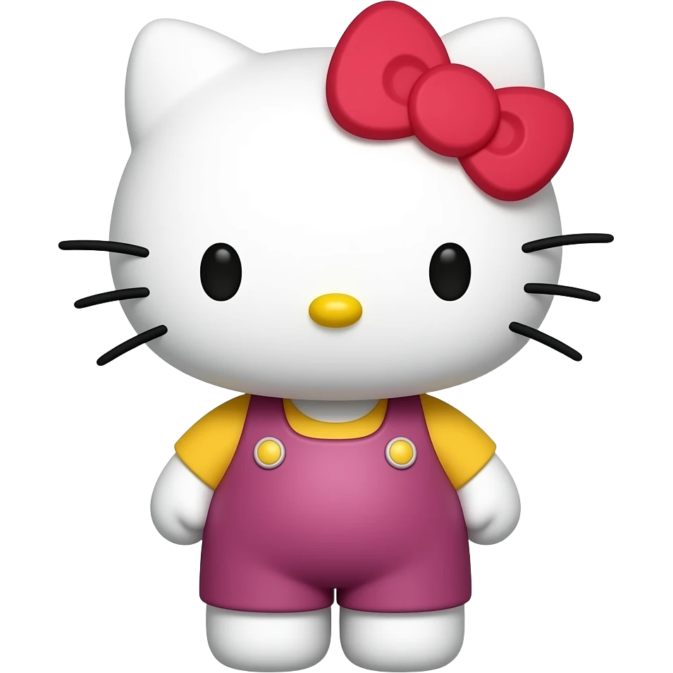 Hello kitty emoji