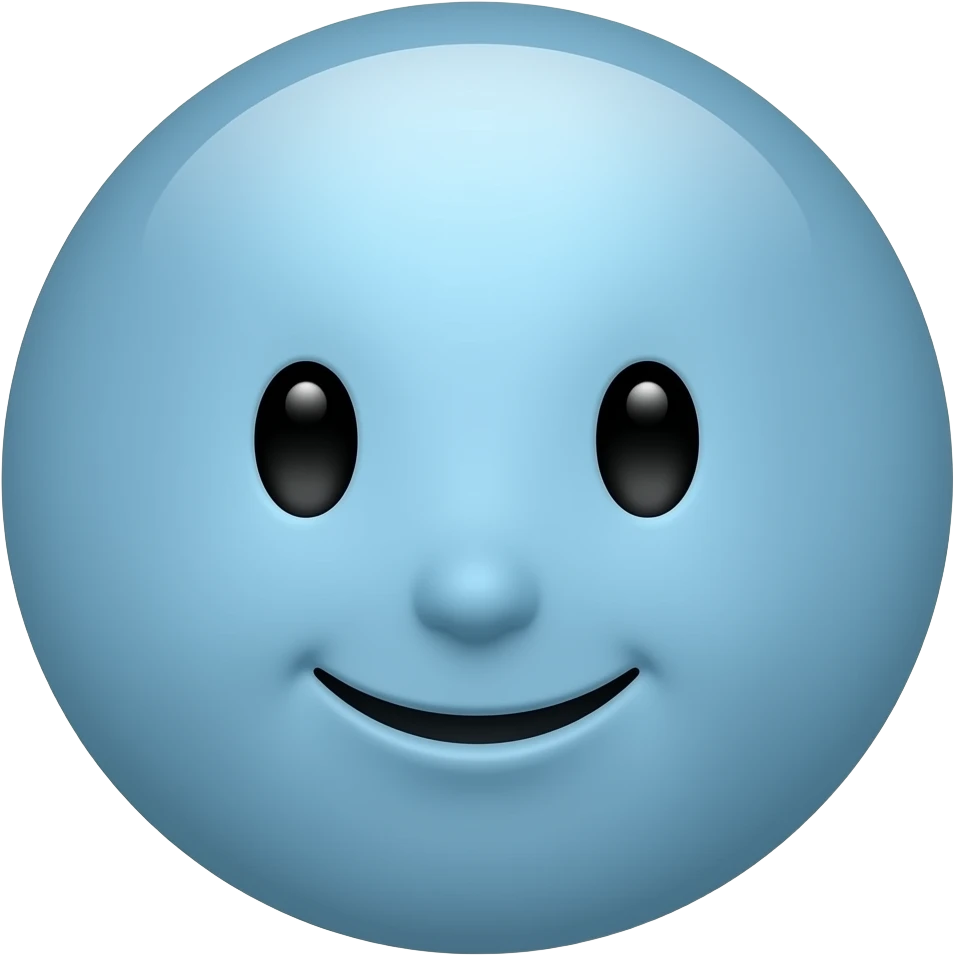 make a bluey face emoji