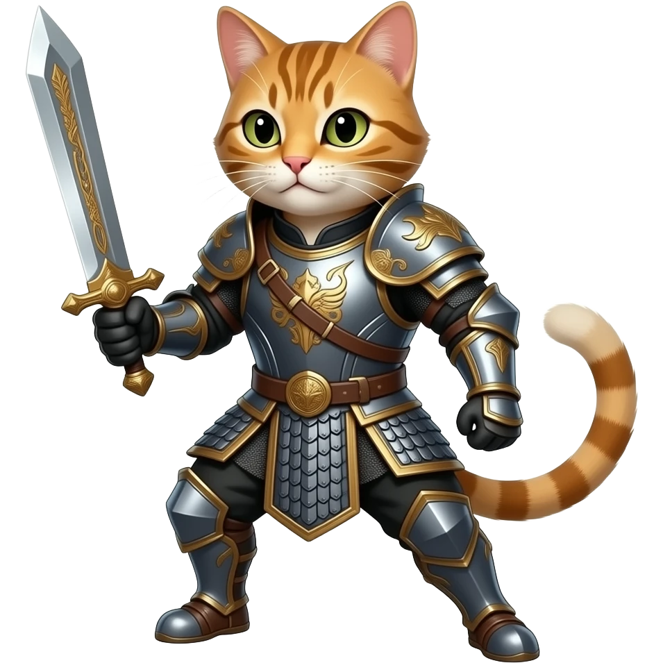 Warrior cat emoji