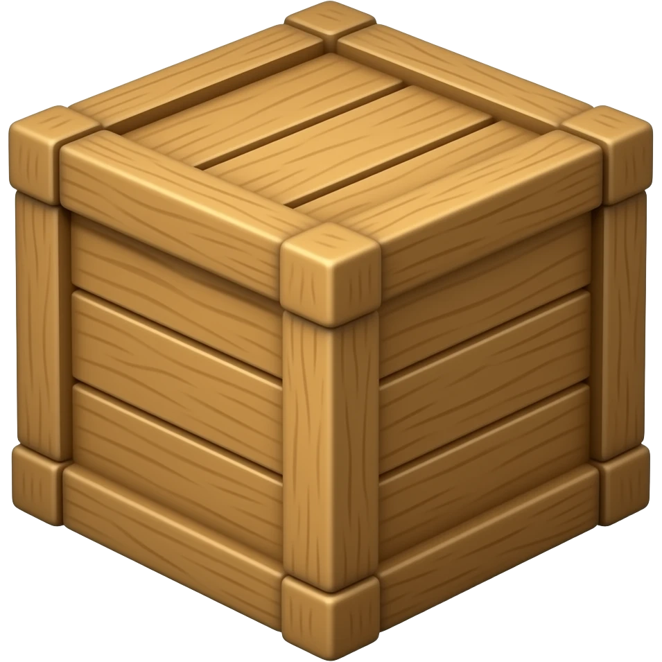 Woodern box emoji