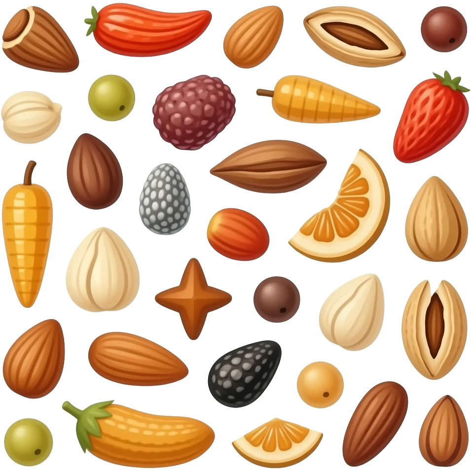 Dried fruit tatter emoji