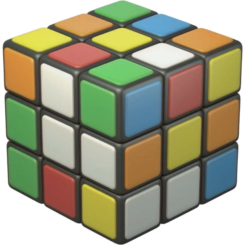 Rubix Cube emoji