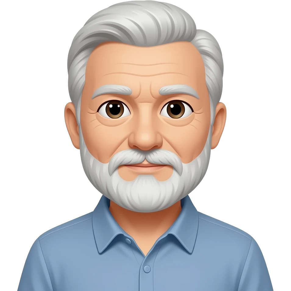 Old guy with emoji