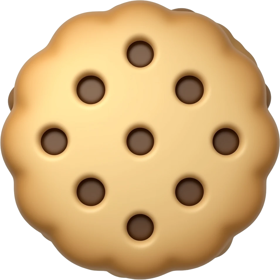 Cookie and lollipop emoji