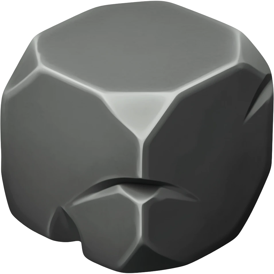 Charcoal Chunk emoji