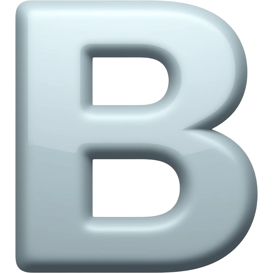b emoji