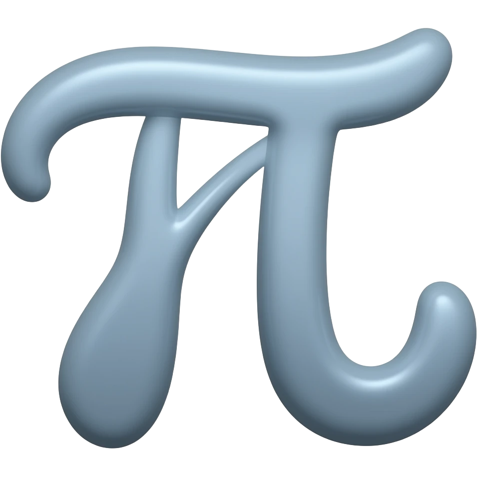 π Pi or 3.14 emoji