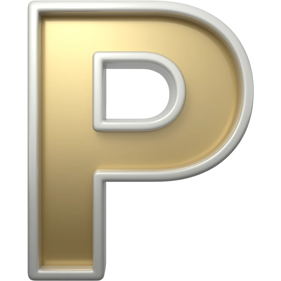 letter p emoji