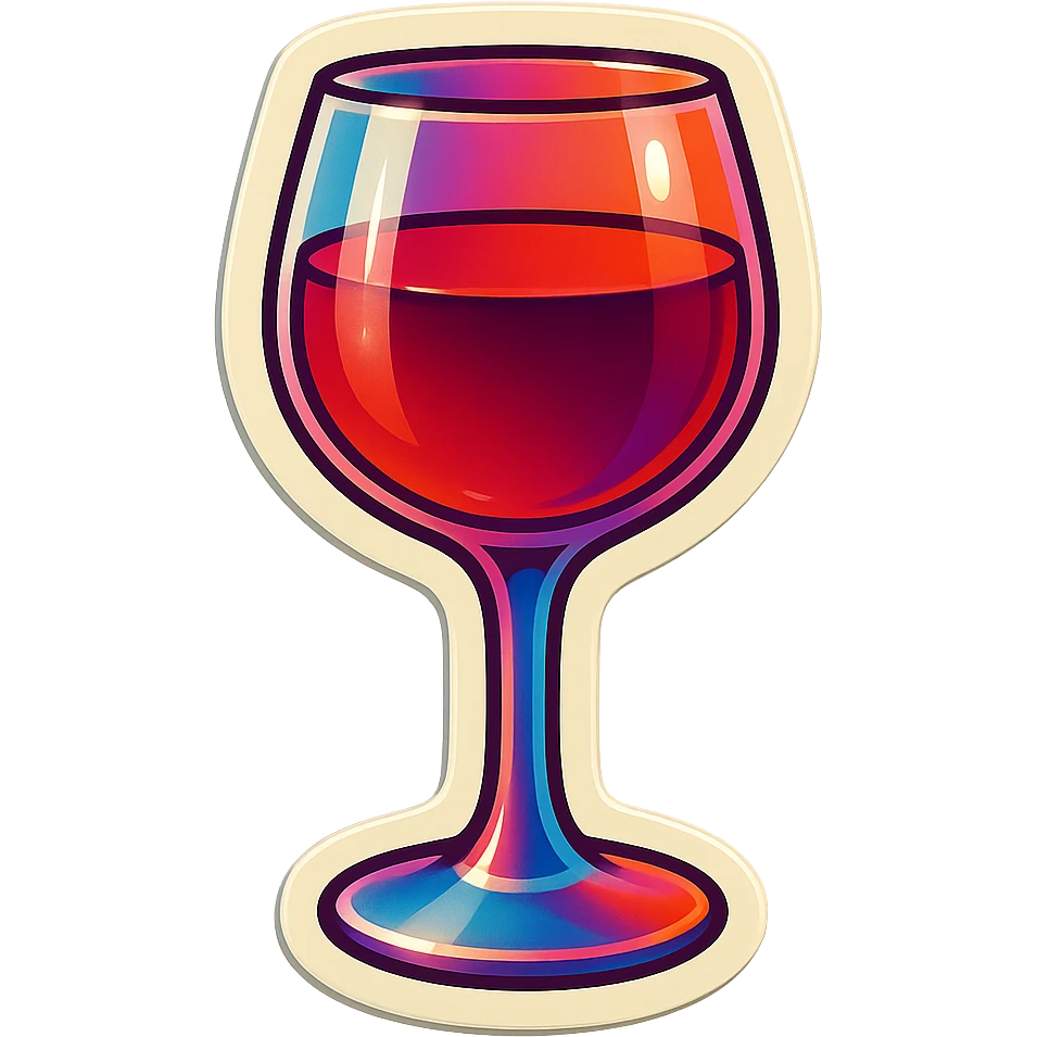 wine glass emoji