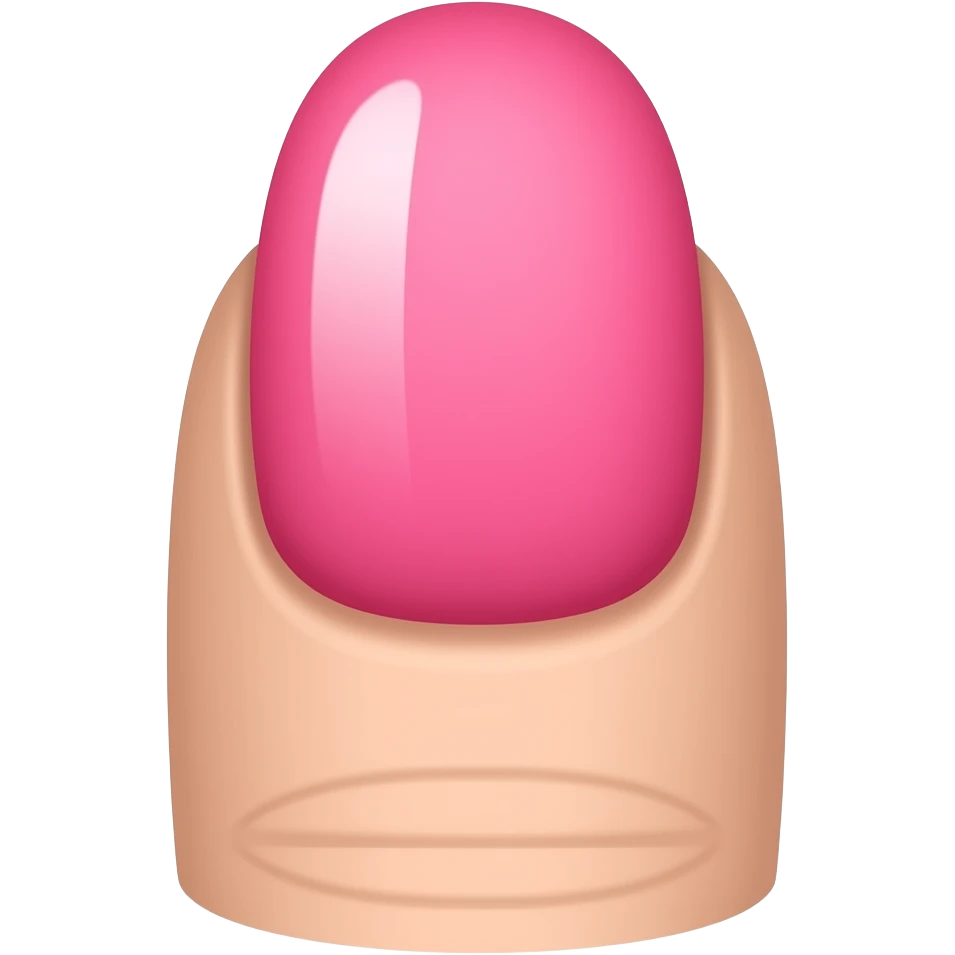 nail pink emoji
