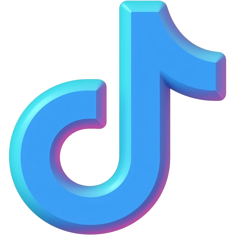 Синяя галочка из тик тока emoji