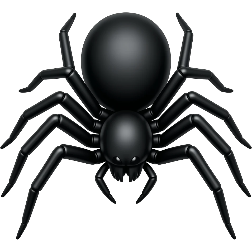 Black Widow Spider emoji