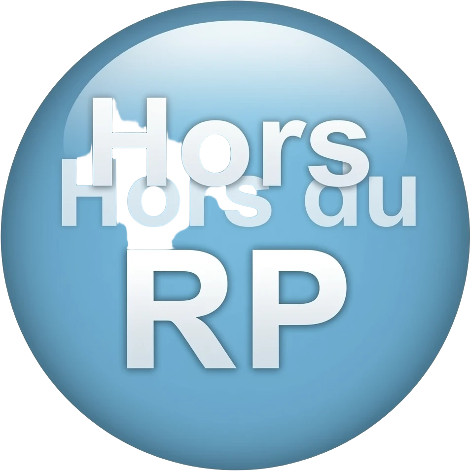 An image where it's written "Hors du RP" emoji