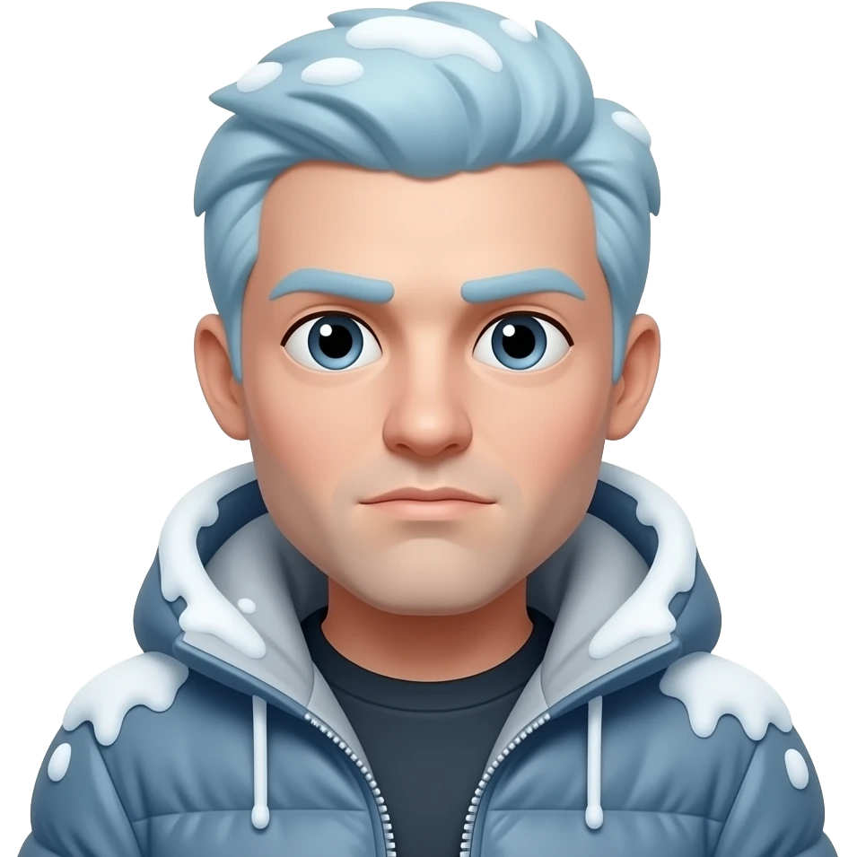 cold person emoji