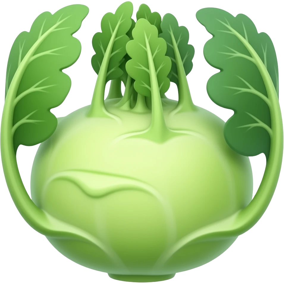Kohlrabi emoji