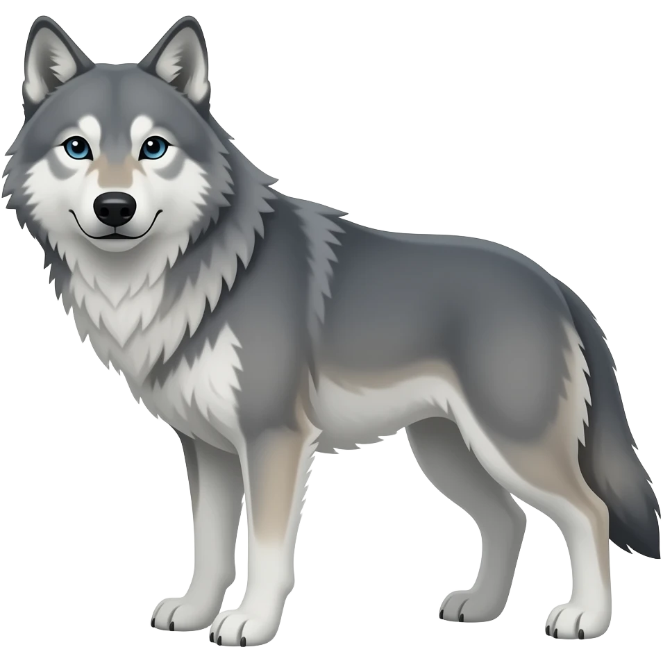 Wolf emoji