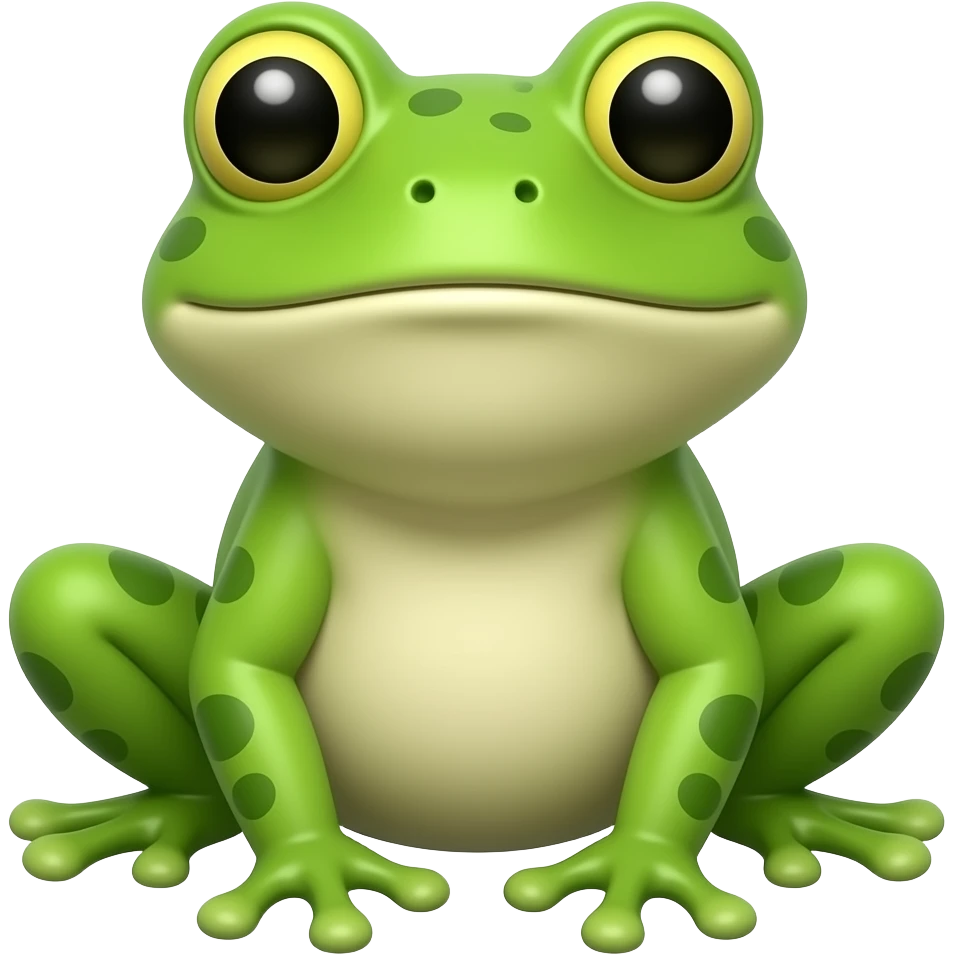 Frog emoji