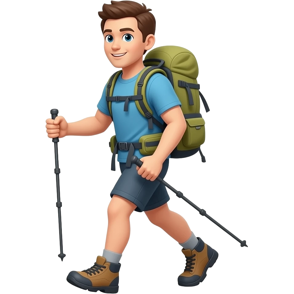 hiking emoji