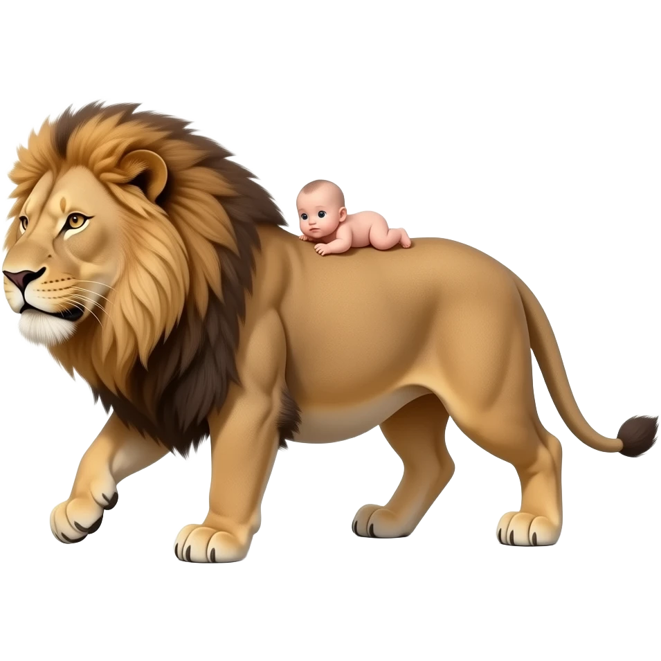 A reality lioness,trying to walk normally,but her huge overstuffed tummy rolls side to side,now her bellybutton is sweeping the ground,the lioness ate way too much,she became so fat,she has the biggest food baby being carried in her belly,she has become the heaviest. emoji