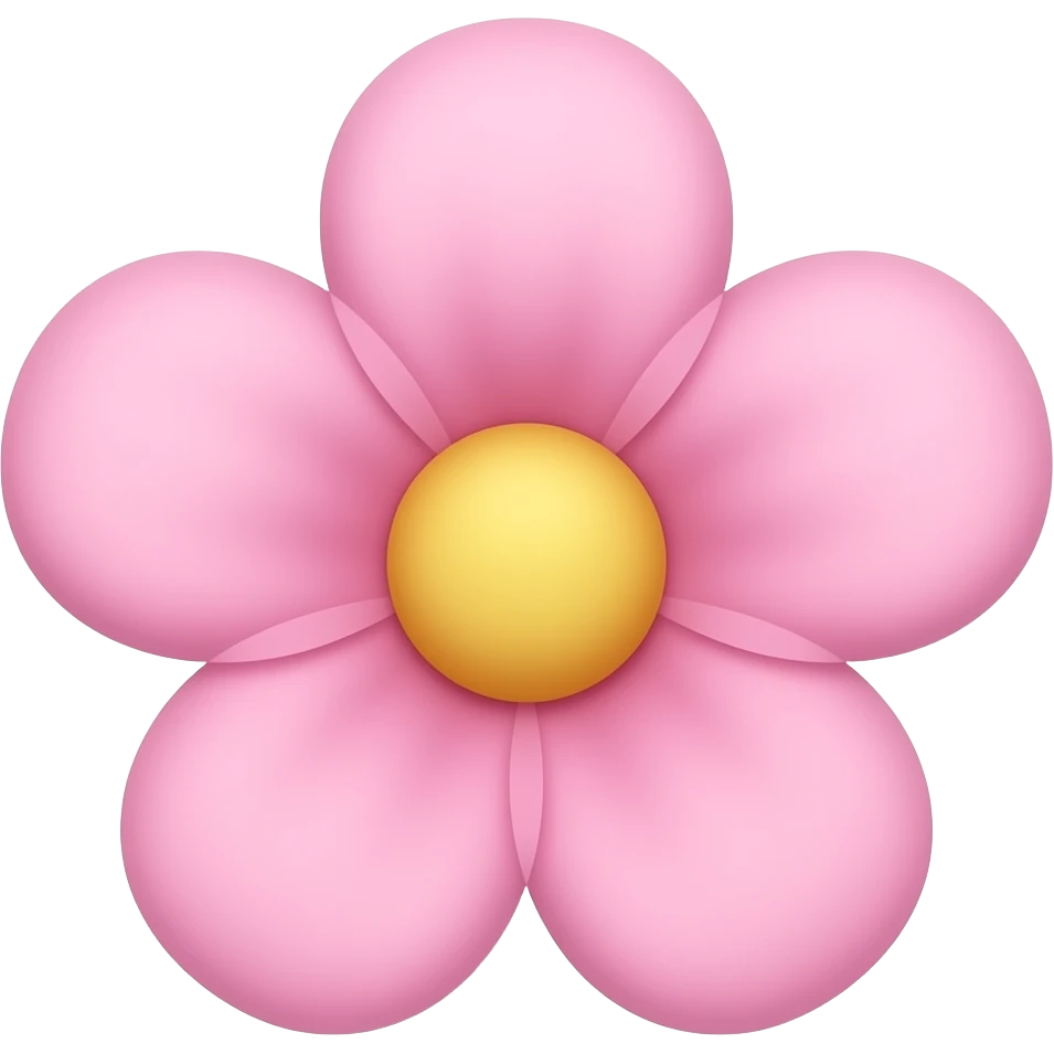 Cute pink emoji