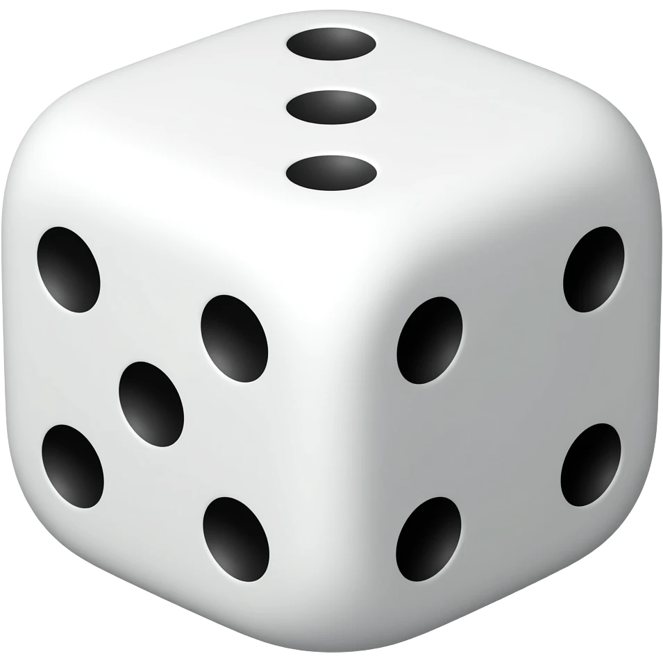 Dice emoji