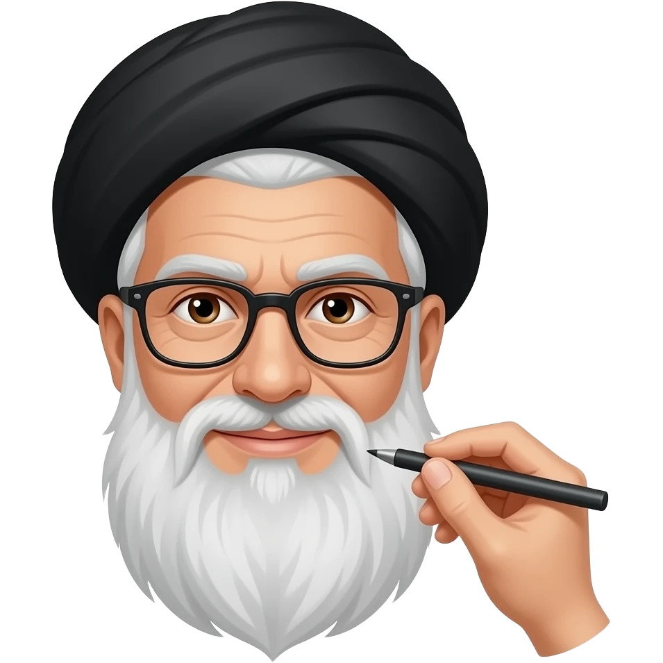 Iran men copy emoji
