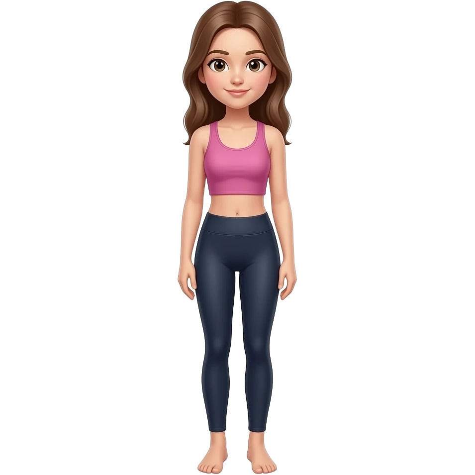 Filles 16 ans  Jambe 152-164cm legging emoji