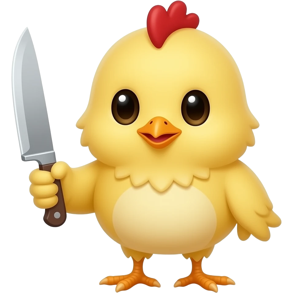 🐥🔪 emoji