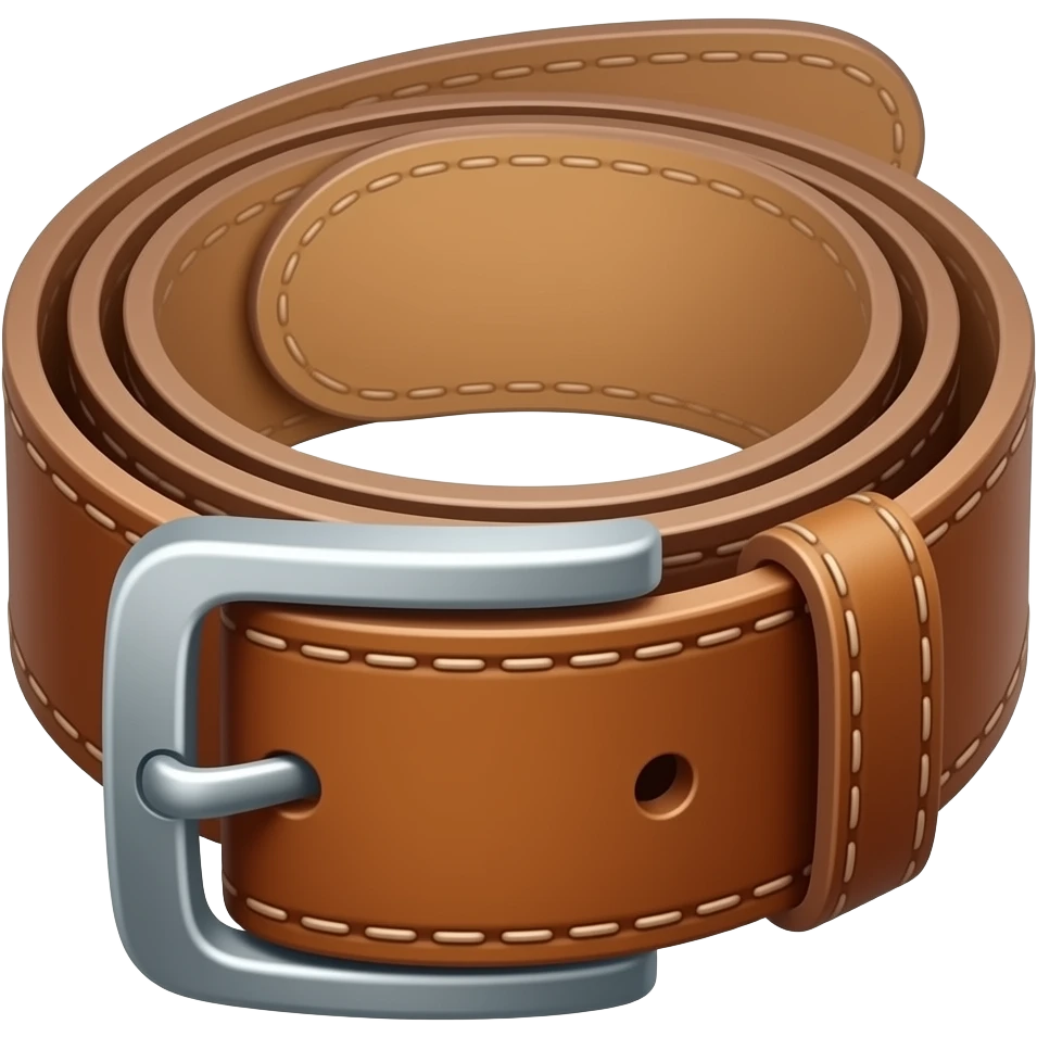 A lether belt make it long emoji