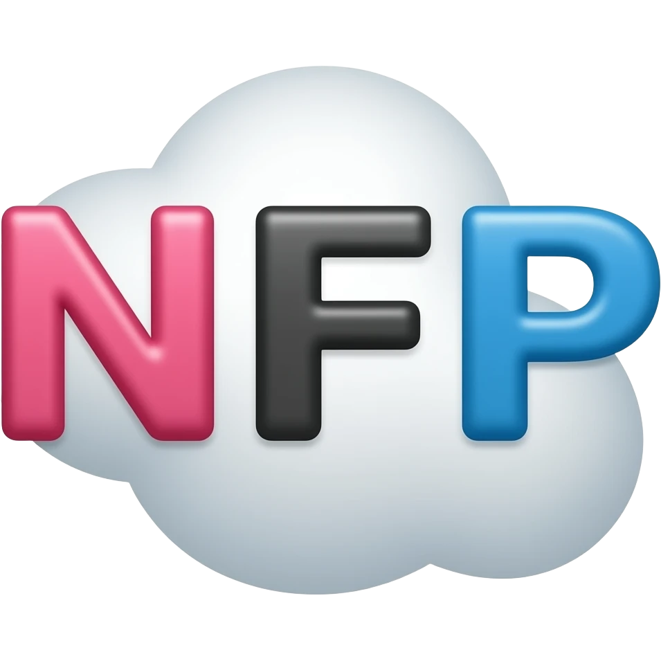 Pretty font INFP emoji