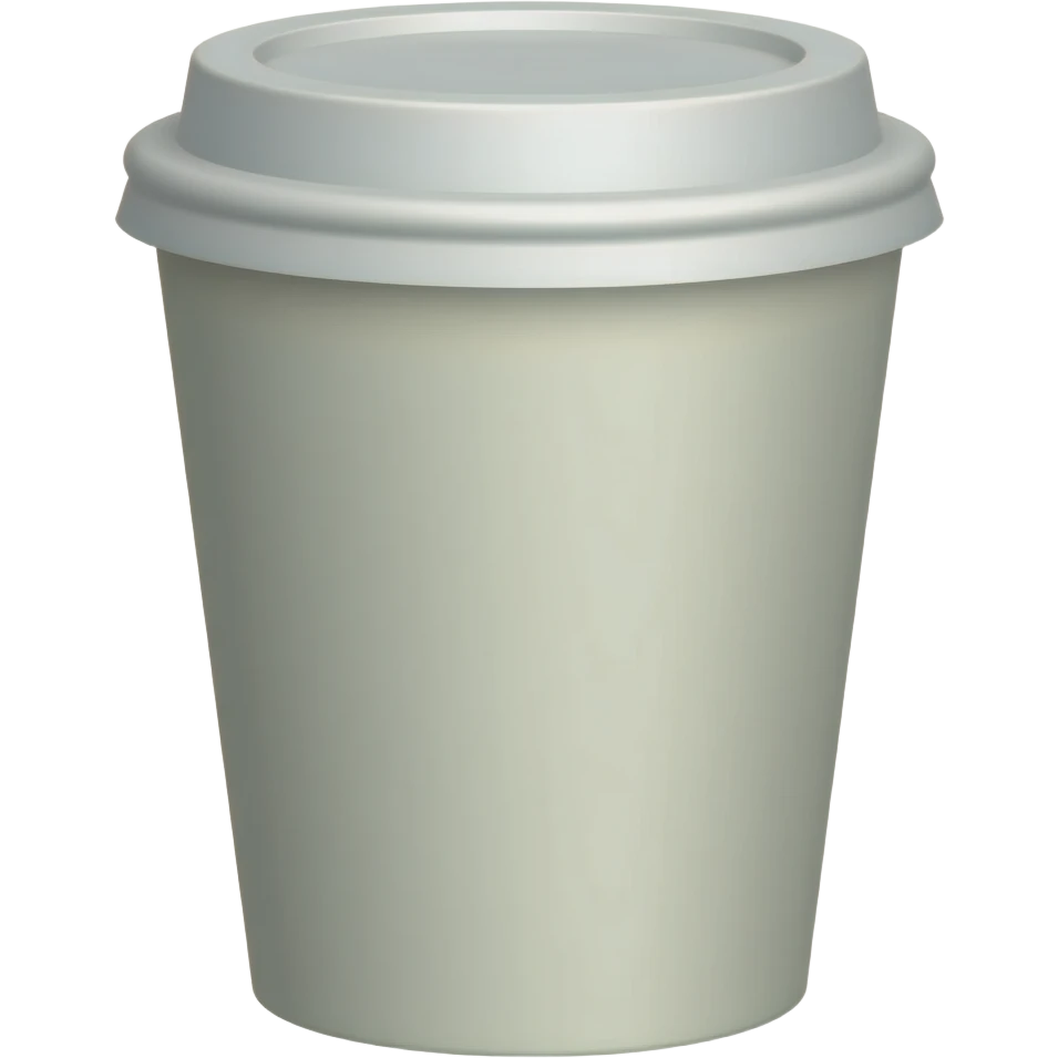 disposable paper cup emoji