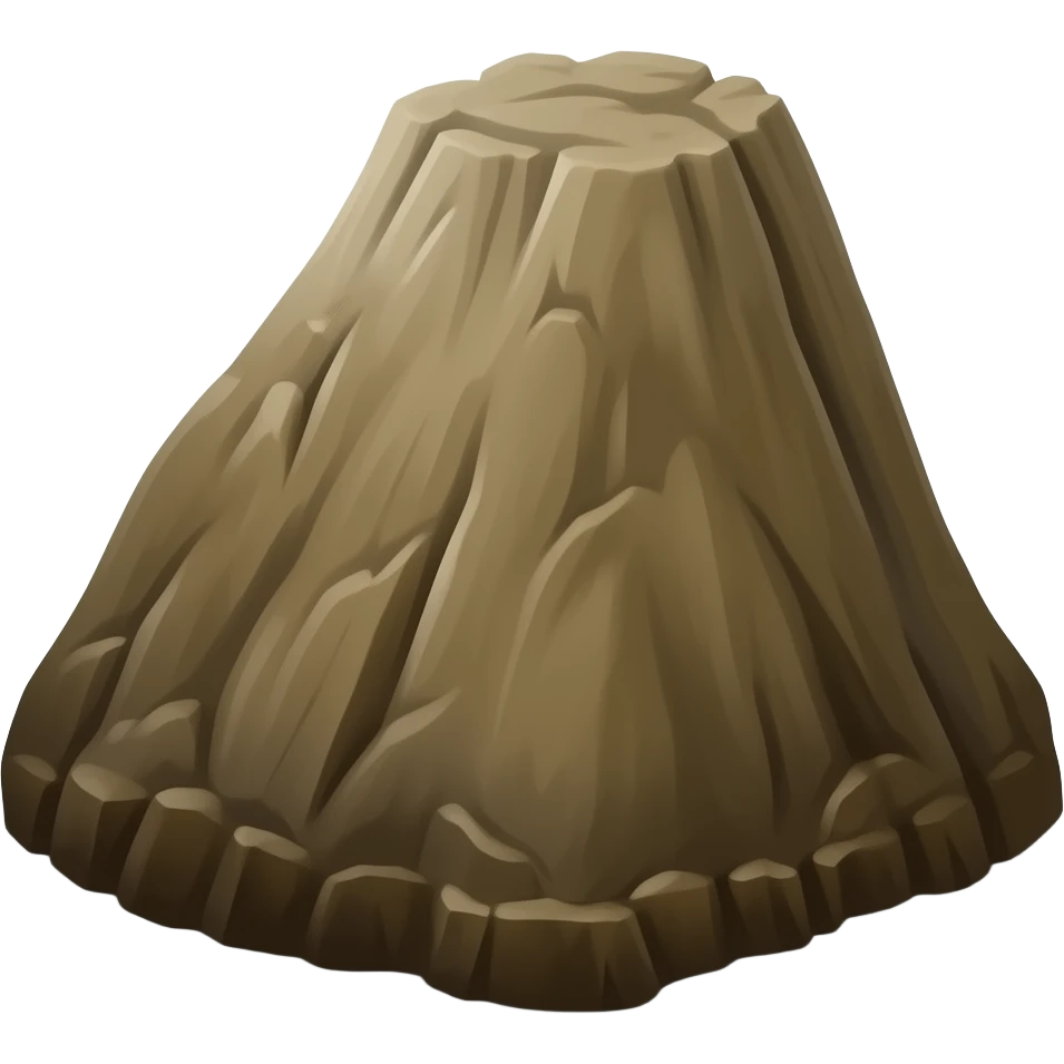 Crude Peat emoji