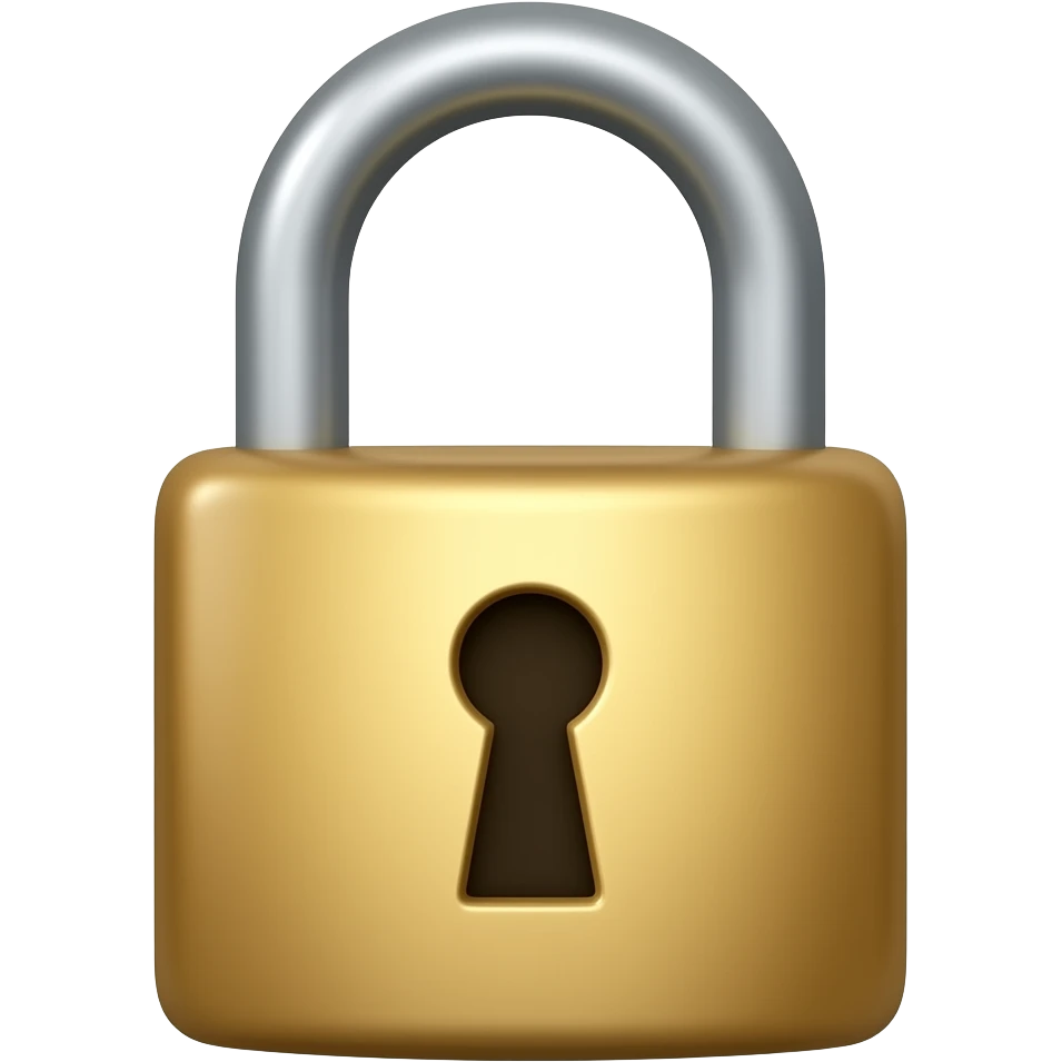 lock emoji