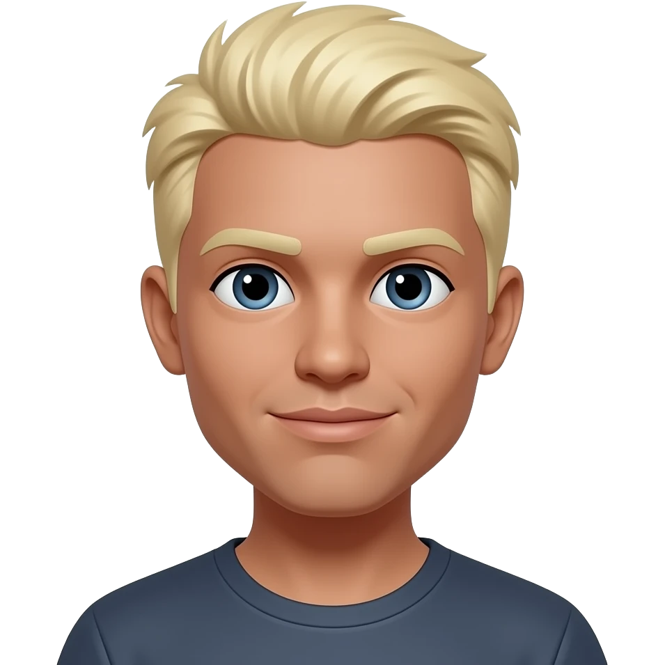 Bleach blond emoji