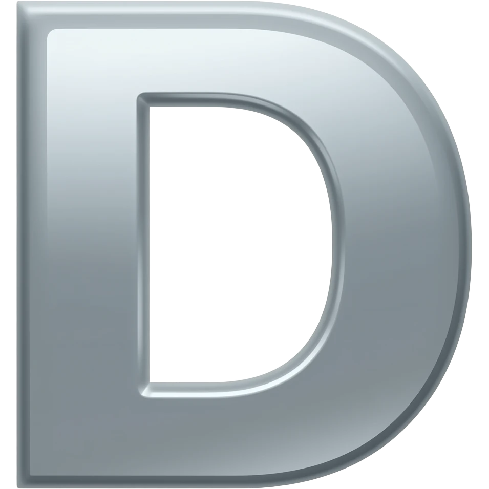 letter D emoji