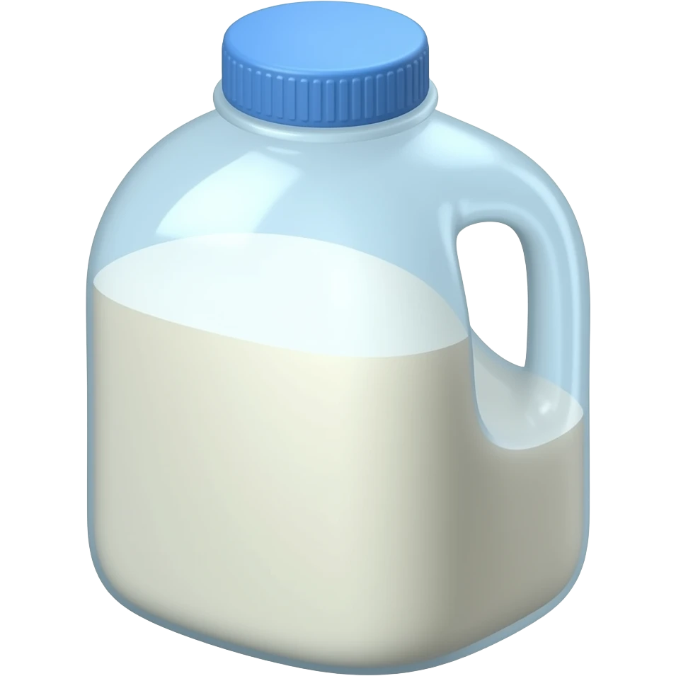 Bouteille de lait emoji