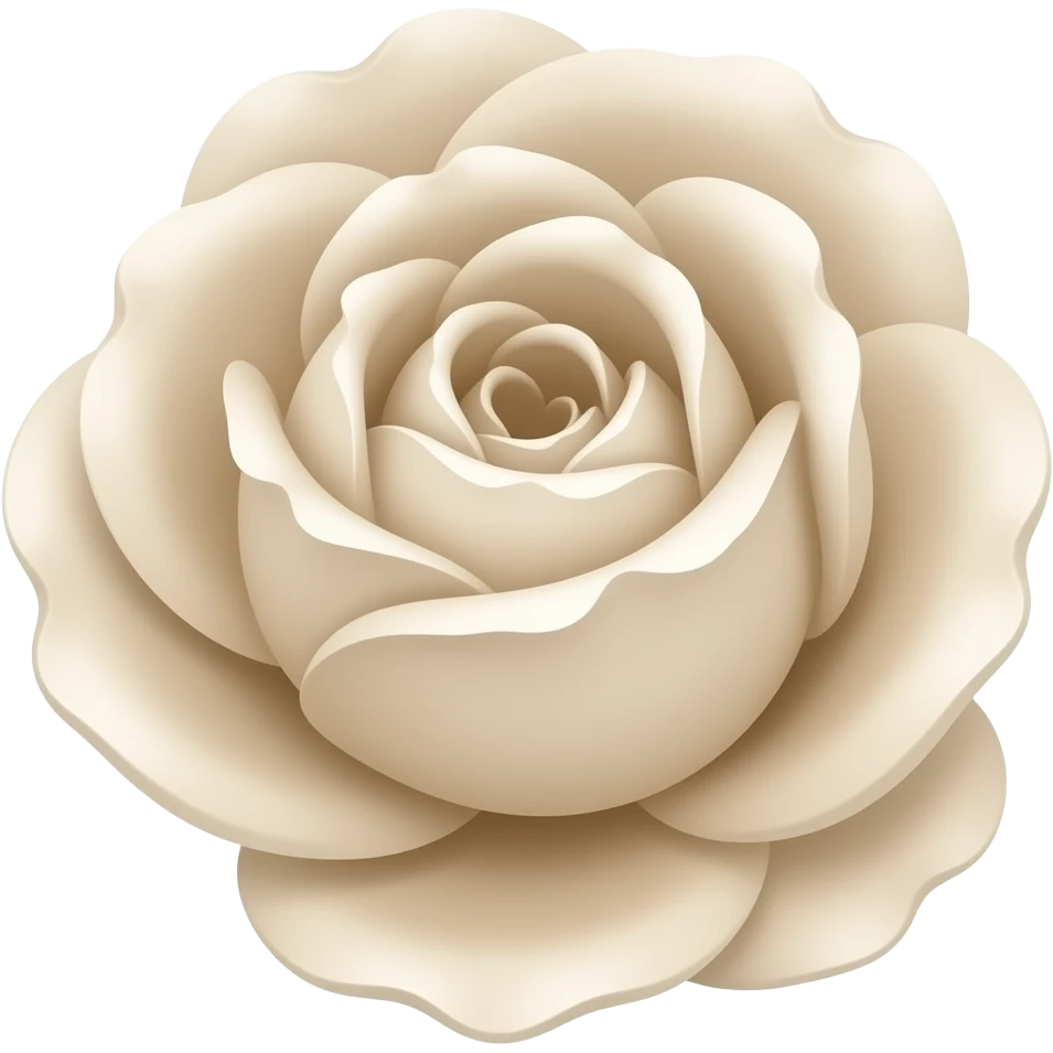 vintage rococo beige dainty floral statue emoji